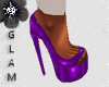 *G* Bianca Purple Heels