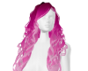Curly Long Hair Pink