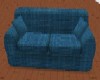 generic blue couch