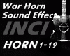 ✘War Horn Sound Effect