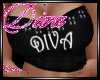 *D*DIVA Leather Top