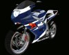 Suzuki GSX-R BLU/WHT