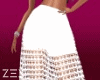 ZEZ Sexy White Skirt