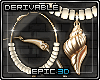 [3D]*Dev* Shell Earrings
