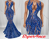 Bright Gown Blue