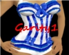 white & blue corset [G1]