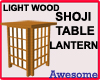 LW Shoji Table Lantern