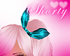 })i({ teal hairbow
