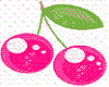 pink cherries