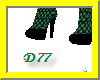 KV2 Shoes-Green/bk