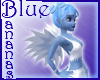 blue & white wings