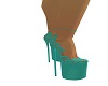 Emerald Green Heels