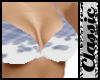 ^j^ BluePlaid Bikini TOP