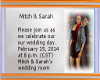 Mitch & Sarah's invite