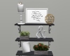 Shelf  with decor /Rumi
