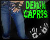 S! Demin Capris