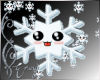 Kawaii Snowflake Particl