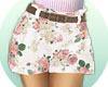 'ks White flower shorts