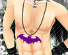 /!/ Bat Purple necklace