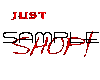 just ==>shop! sticker