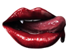 TrueBlood Lips Sticker