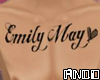 A| Emily May Req Tattoo