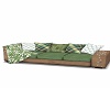 GREEN CUDDLE COUCH