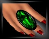 Gothic Emerald Ring