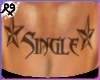 Stars Single Tattoo Male