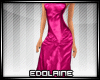 E~ Satin Gown Pink