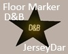 Star Floor Marker D&B