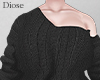 Fashion Black Sweater