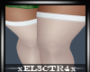 White Add On Stockings