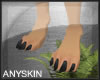 (3) Wolf Feet Anyskn. -M