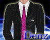 -DV- full suit pink/blk