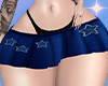 Star Denim Skirt