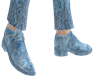 [Zha] Shoes Batik Blue