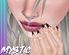 Black French Tip Nails