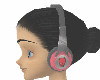 (LB)lilRed headphones