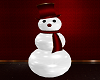 Christmas Snowman W/Pose