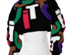 HD. LV Crop Sweater