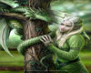 Forest Dragon & Elf