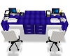 Double Desk Blue
