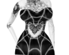 Web Heart dress