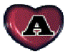 [A] in a heart animated