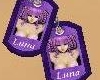{LH} Luna Dog Tags