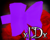 xIDx PurpleNeckBow F