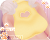 [Pets]Heart top | Yellow