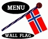!ME WALL FLAG NORWAY