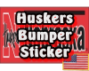 Husker Bumper